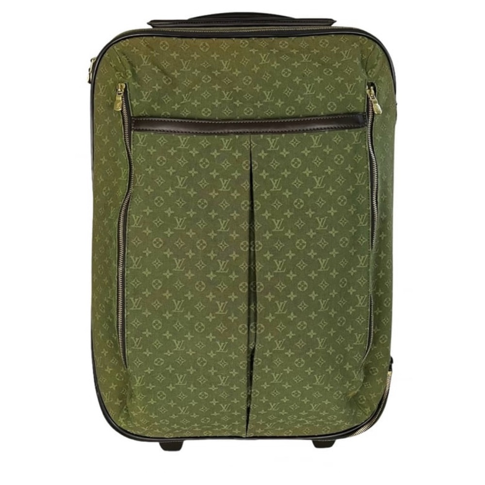 Vintage LOUIS VUITTON Safari Denim Rolling Suitcase Carry On Travel Luggage Bag